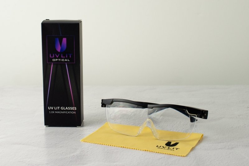 UV-Lit Optical Glasses (Rechargeable)